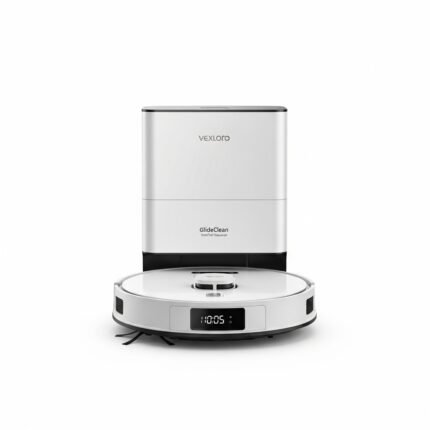 Vexloro Glide Clean Smart Robot Vacuum for Hardwood Floors Slim & Quiet