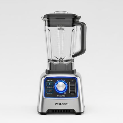 Vexloro Titan Pro Heavy-Duty Countertop Blender, 1800W Professional Motor