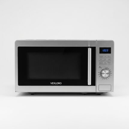 Vexloro Modern Stainless Steel Countertop Microwave Oven1.2 Cu. Ft. 1100W